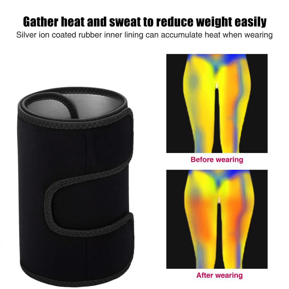 Thigh Slimmer Shapers For Women - Thigh Compression Sleeve To Help Tone  Thighs - Slimming Thigh Wraps For