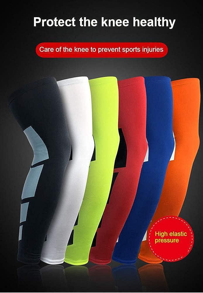  Full Leg Sleeves Long Compression Leg Sleeve Knee Sleeves  Protect Leg, for Man Women Basketball, Arthritis Cycling Sport Football,  Reduce Varicose Veins and Swelling of Legs : Health & Household