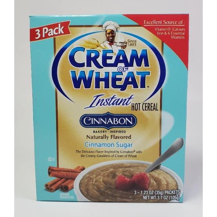 Cream of Wheat Cinnabon flavor Instant Hot Cereal( 1.23 ounce, 3