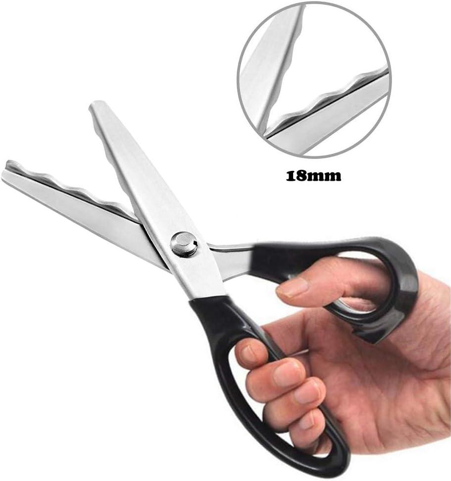 Stainless Shears/Fabric Paper Pinking Craft Shears - Stainless