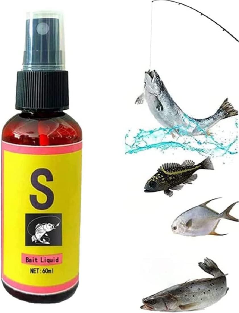 30ml Natural Bait Scent,Bait Liquid for Fishing,Fish Bait Attractant Spray,Bait  Fuel Fish Attractant,High Concentration Fish Bait Attractant Enhancer :  : Sports & Outdoors