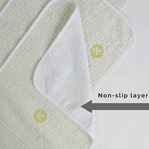 3 Pack Baby Diaper Change Pads Soft Cotton Bamboo Waterproof