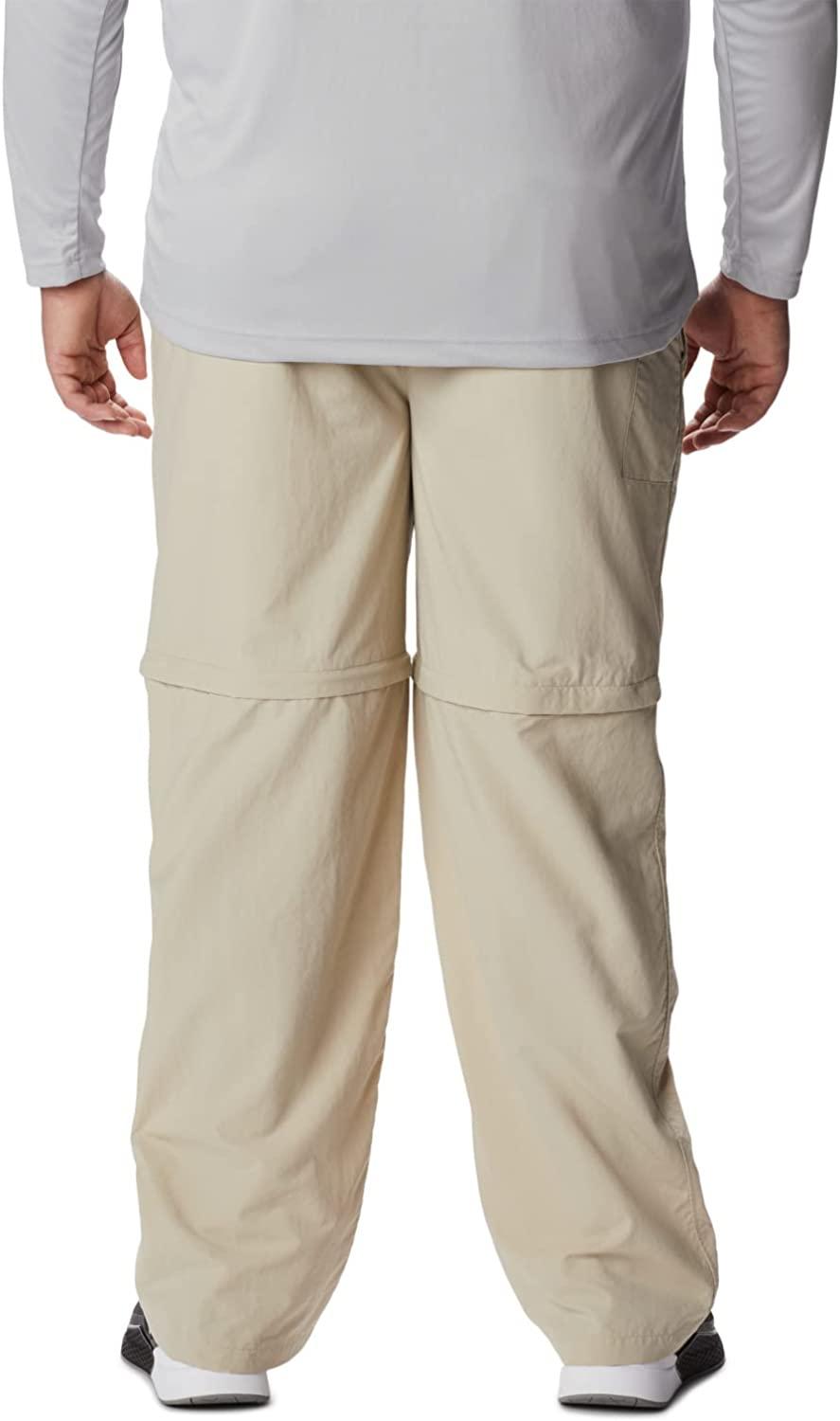 Columbia Men's Backcast Convertible Pant 32 Fossil