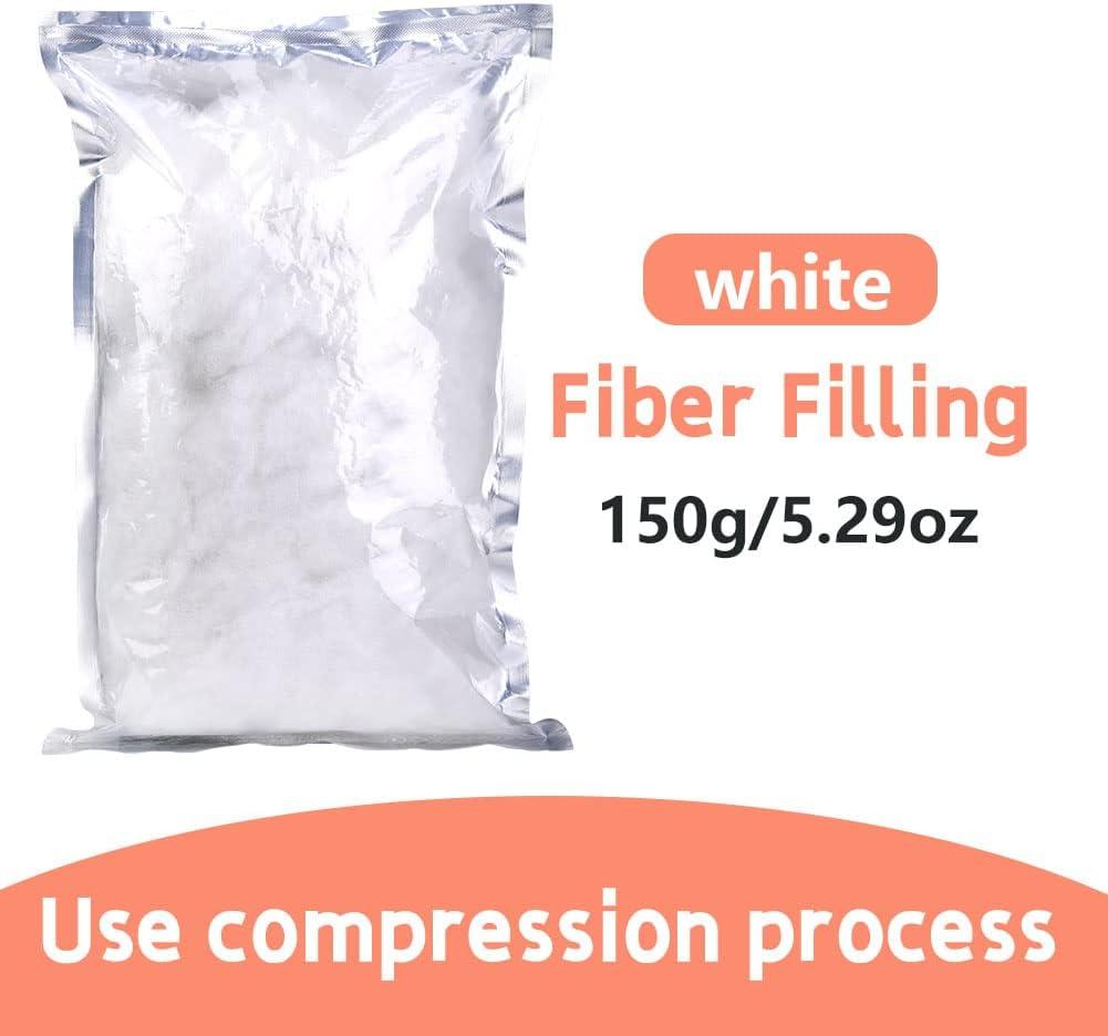  150g/5.3oz Polyester Fiber Fill Stuffing, High