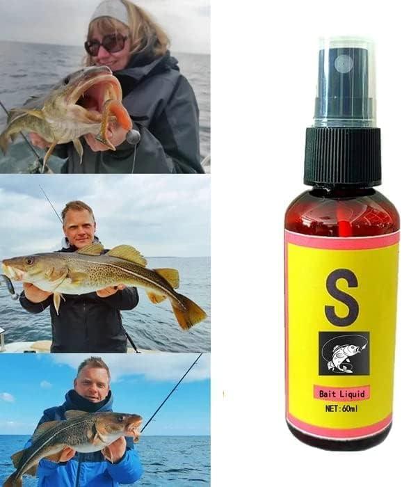 Natural Bait Scent Fish Attractants for Baits, Upgrade-Version High  Concentration Fish Bait Attractant Enhancer, Anglers Fishing Equipment  Accessories YSJ-YE