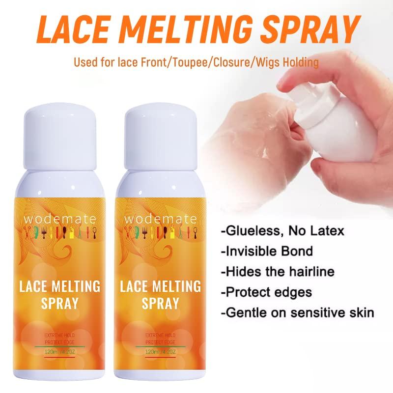 Lace Melting Spray For Lace Wigs Invisible Glue for Lace Front Wigs