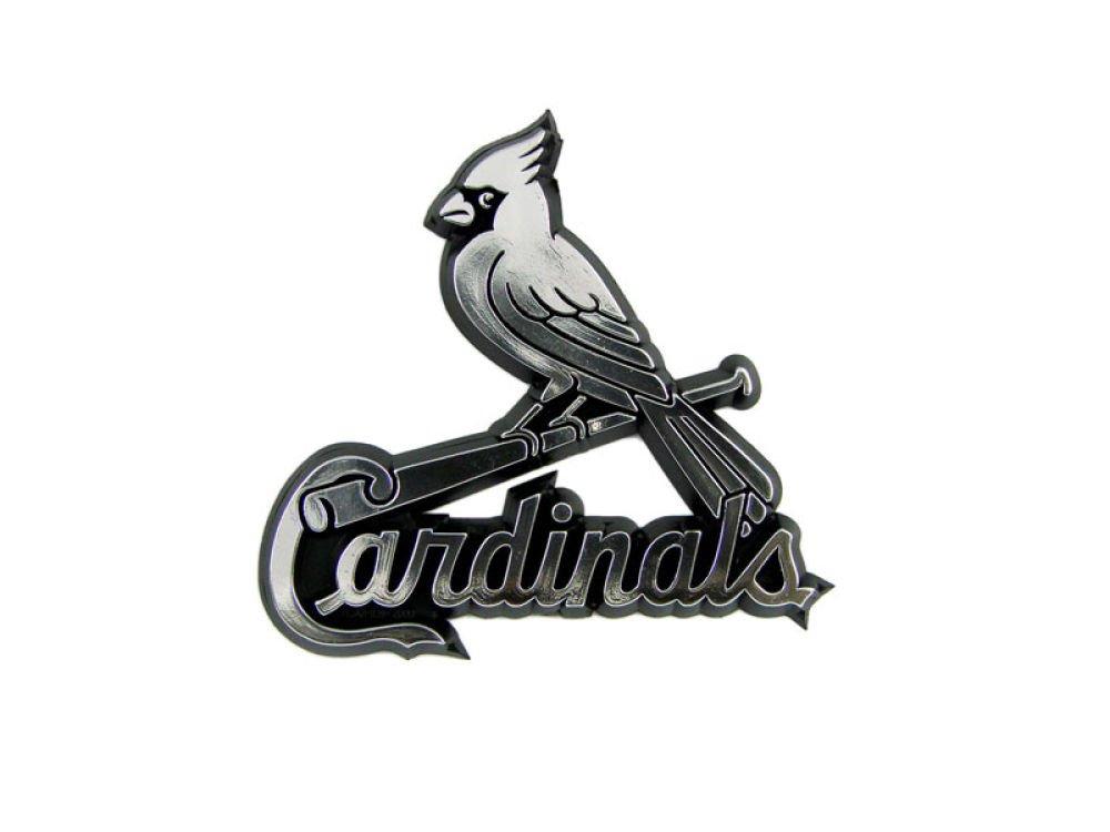 MLB - St. Louis Cardinals Molded Chrome Emblem