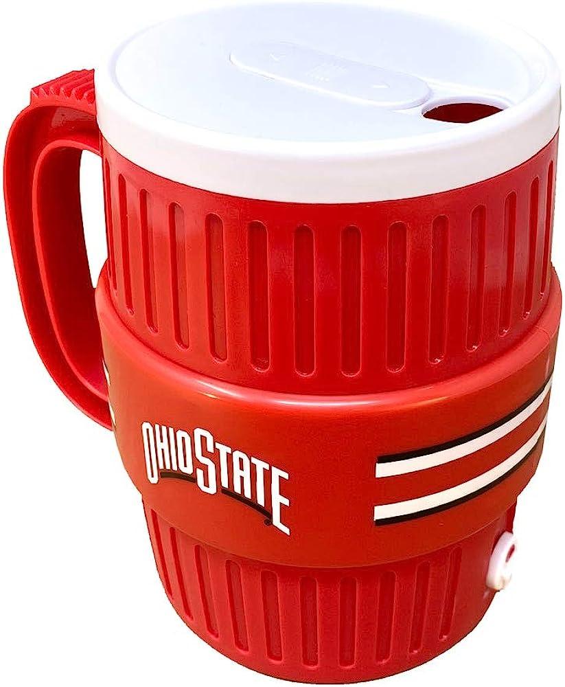 NCAA Water Cooler Mug, 44-ounces - Durable Travel Mug - Suitable