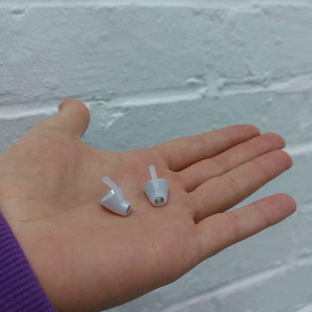 Flare Calmer Mini – Small Ear Plugs Alternative – Reduce Annoying Noises  Without Blocking Sound – Soft Reusable Silicone - Translucent