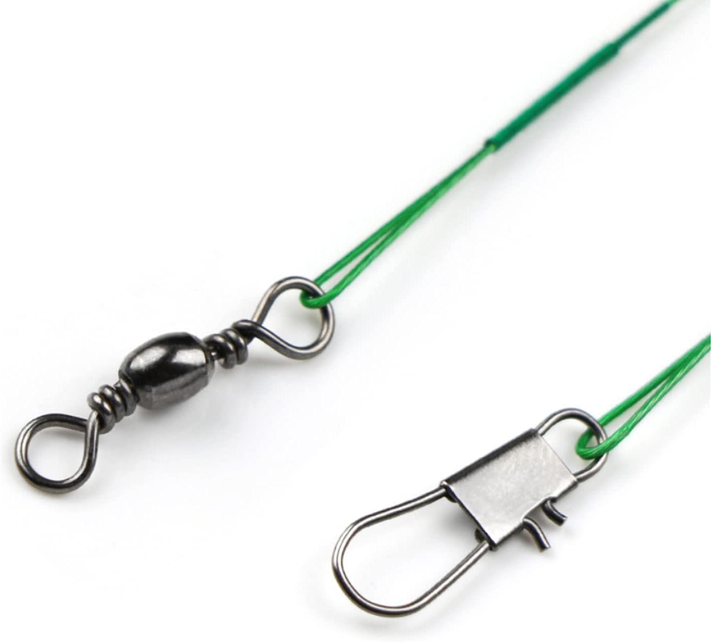 Auf Fishing Leader Wire (Line Clip Included, Set of 60) Cast