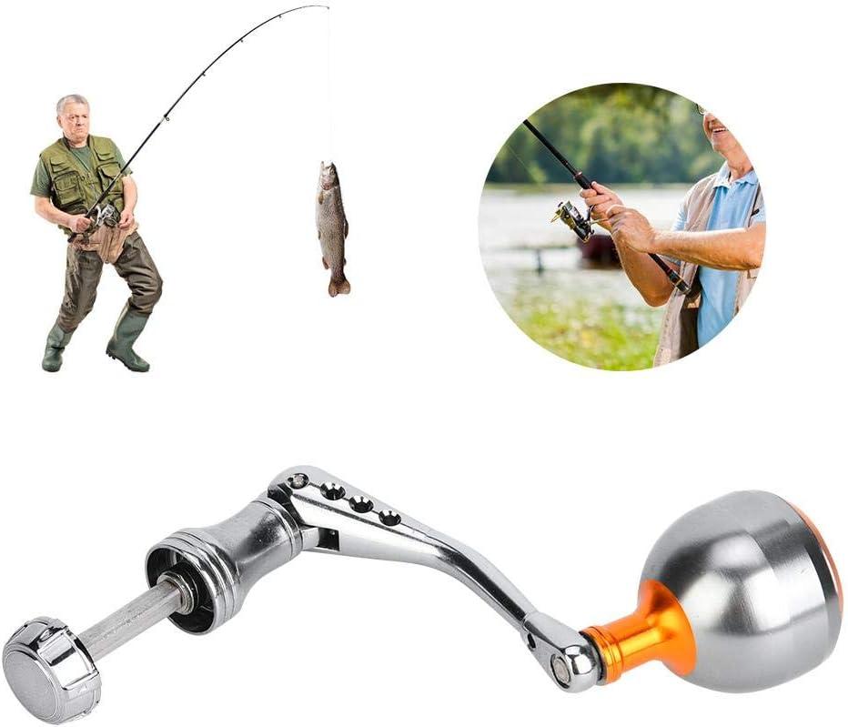 Keenso Fishing Reel Rocker Arm, CNC Metal Fishing Reel Handle