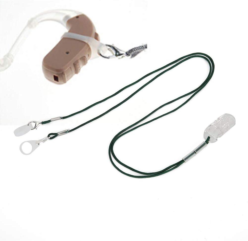 Hearing Aid Clips - Protective Holder with Anti Lost Lanyard Cord