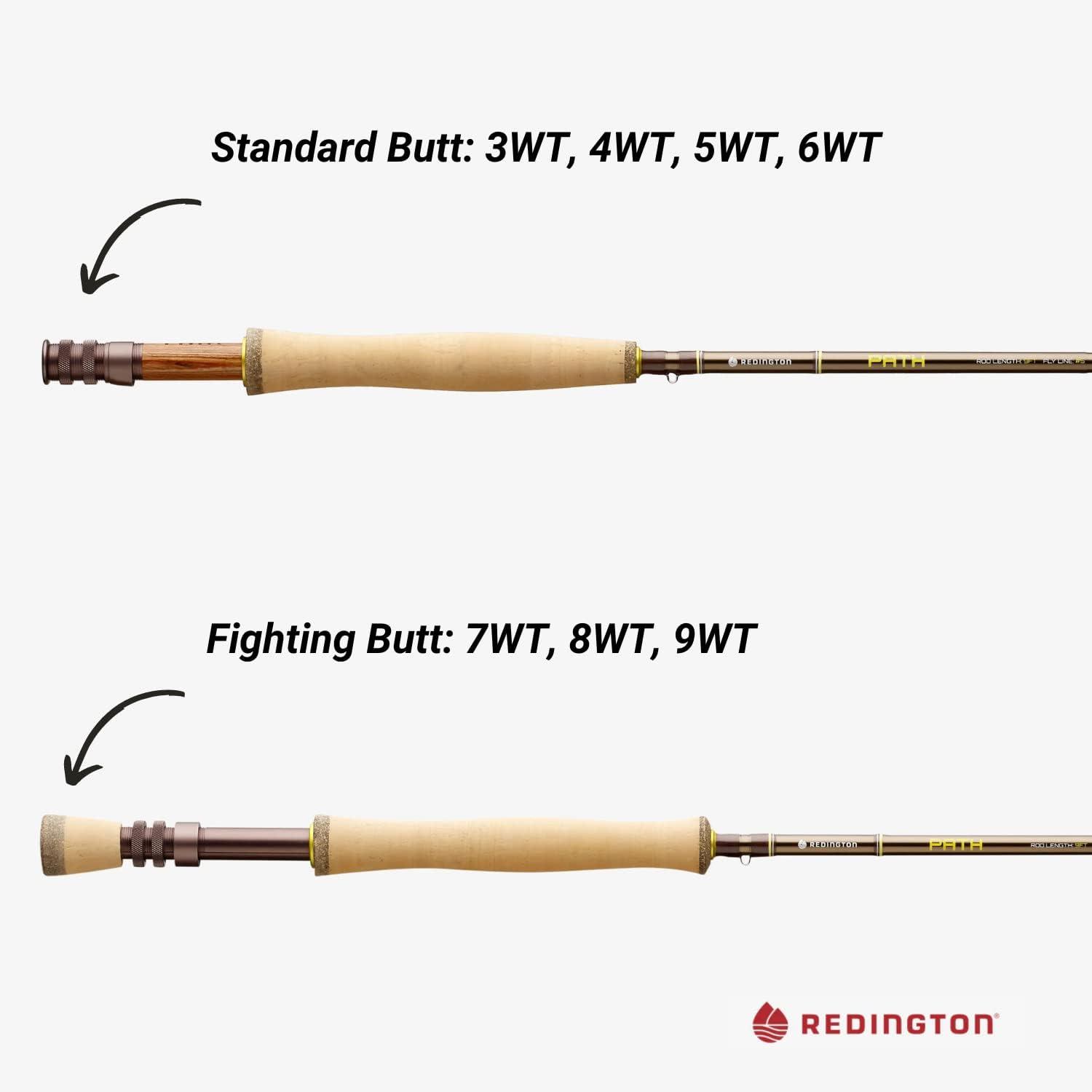 Redington Path Fly Rod Combo Kit with Pre-Spooled Crosswater Reel,  Medium-Fast Action Rod 890-4