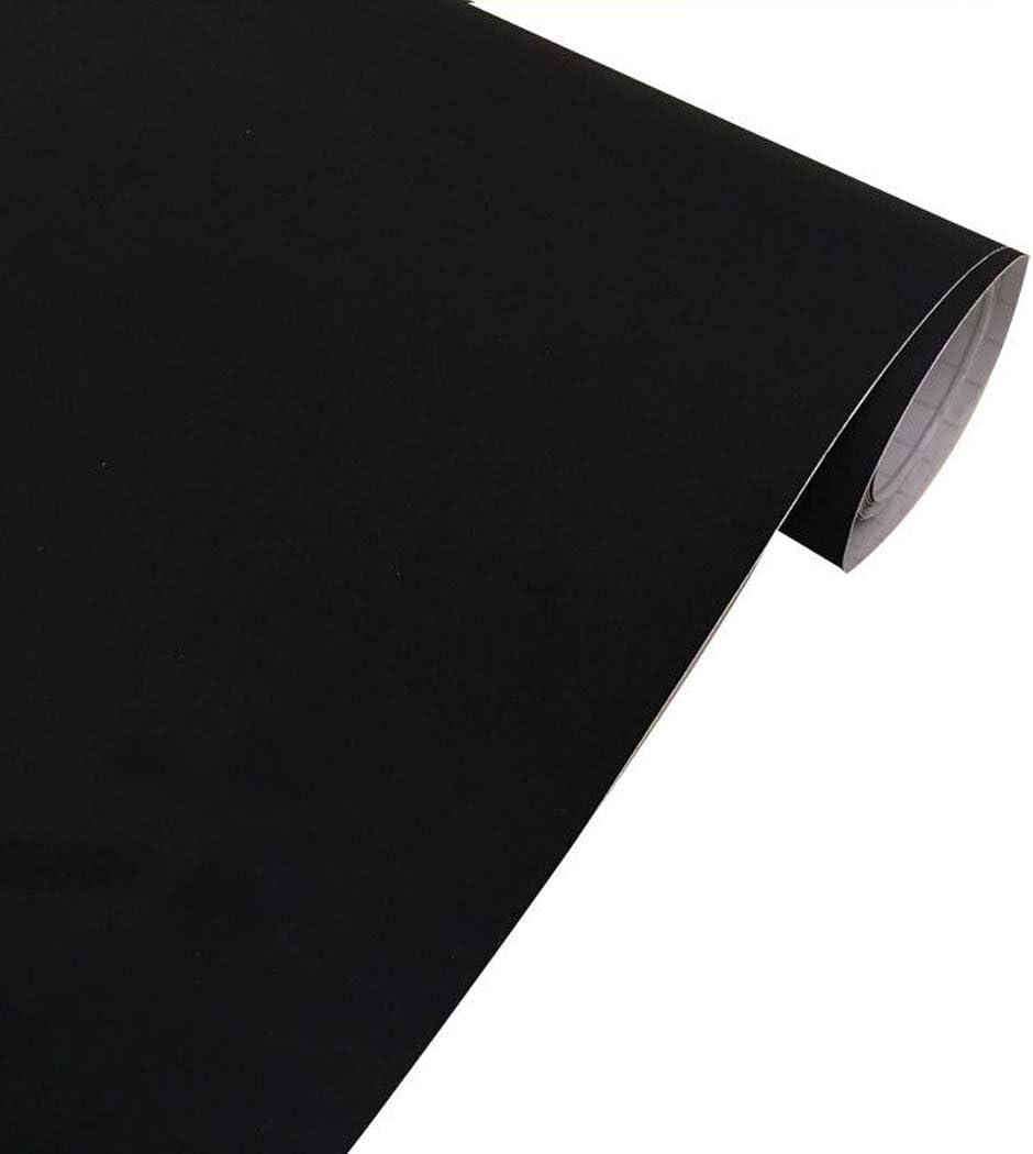 Self Adhesive Velvet Flock Contact Paper Roll Shelf Liner for Jewelry Drawer Craft Fabric 17.7 x 78.7, Soft Velvet Liner for Drawer DIY (Black)