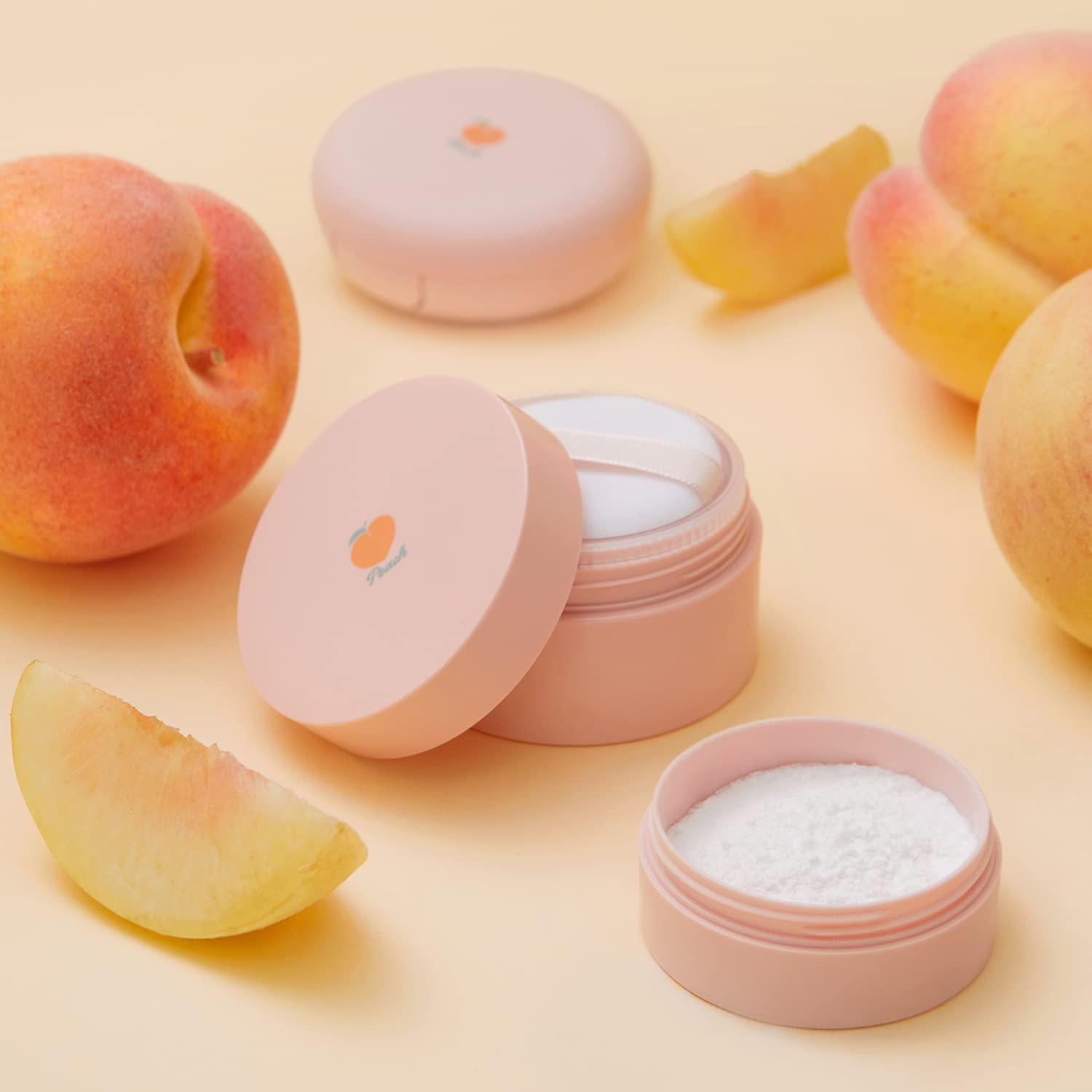 Skinfood Peach Cotton Multi Finish Powder 5g Korean Peach Extract