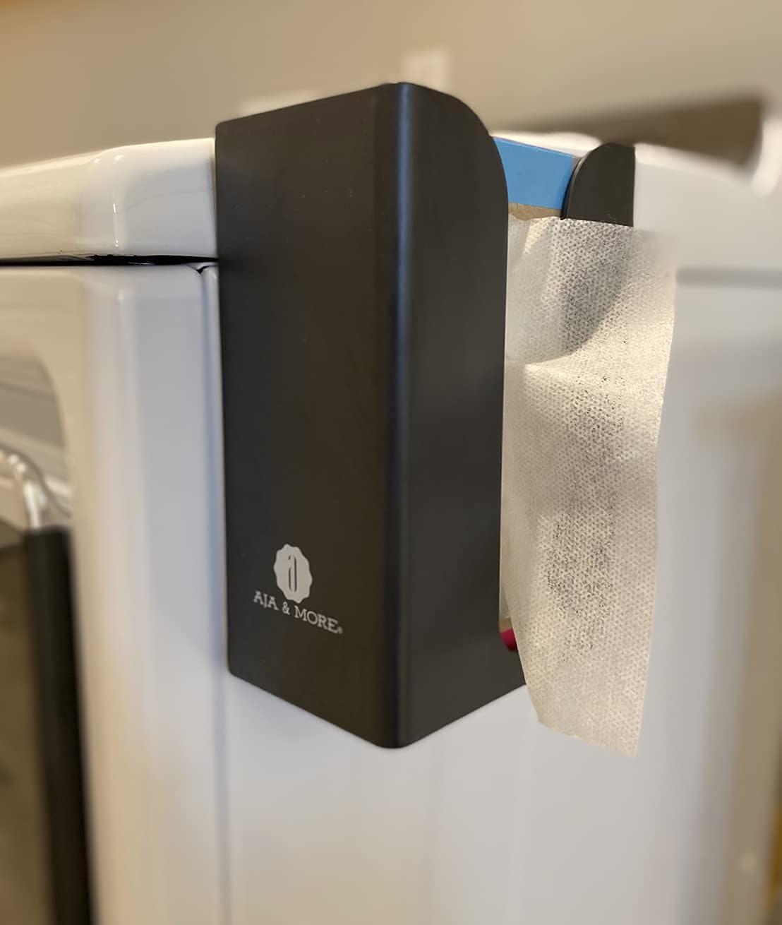 HASPINH Dryer Sheet Holder,Magnetic Fabric Softener Sheet Dispenser