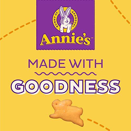 Annie's Baked Snack Crackers, Organic, Cheddar Bunnies - 11.25 oz