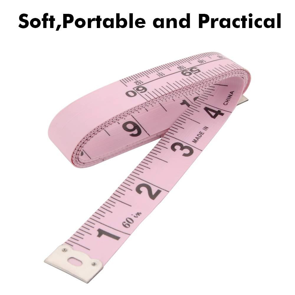 Dual Sided Soft Tape Measure for Body Measurements - UK