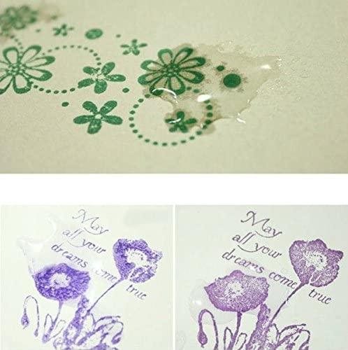Lsushine Craft Ink Pad Stamps Partner DIY Color,20 Colors Rainbow Finger Ink