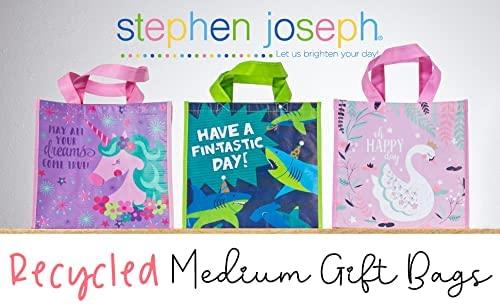 Stephen Joseph Kids' Large Recycled Gift Bags, Bunny