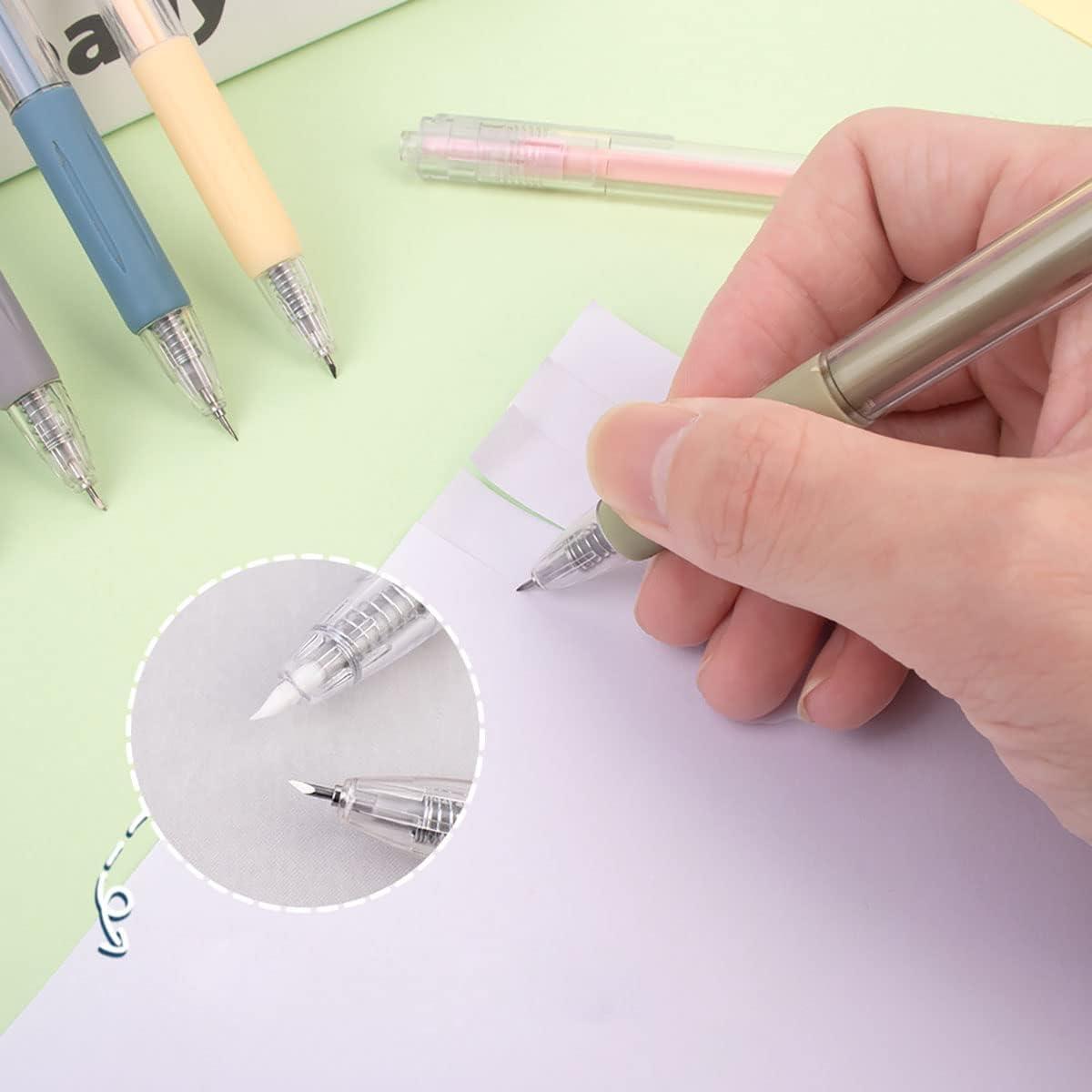 Craft Cutting Tool Paper Pen Cutter Knife Creative Retractable Hobby Knife  Blade Art Utility Precision Paper Cutting Carving Tools with Pocket Clip  for DIY Drawing Scrapbooking, 5 Colors 