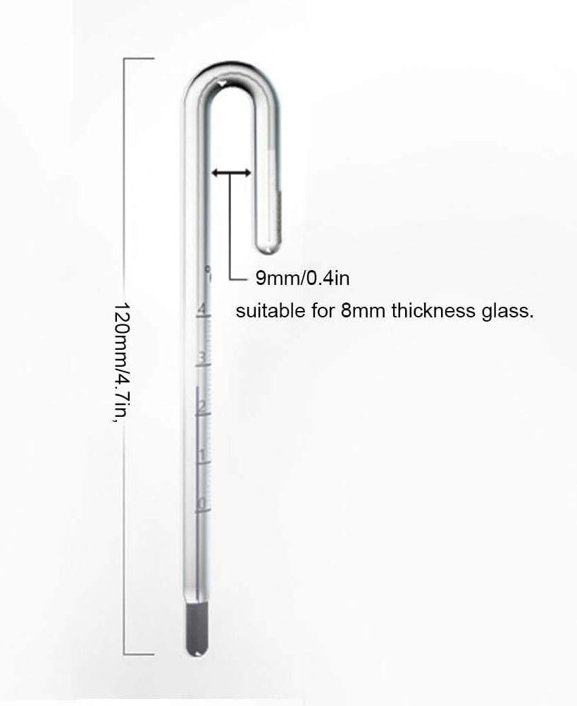 Floating Glass Thermometer  Aquarium Thermometer for Fish Tanks