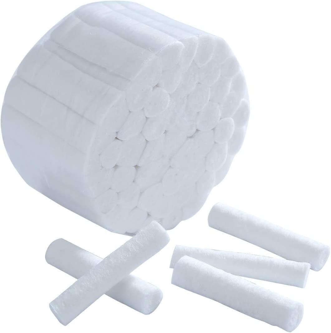 OneMed Dental Cotton Rolls 1.5 Long 2000 Pcs/Box 100% High Absorbent  Cotton (2000)