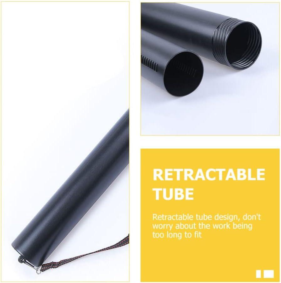 EXCEART Telescopic Poster Tube Paper Mailing Tubes with Caps Poster Tube  with Strap Drawing Tube Drafting Tube
