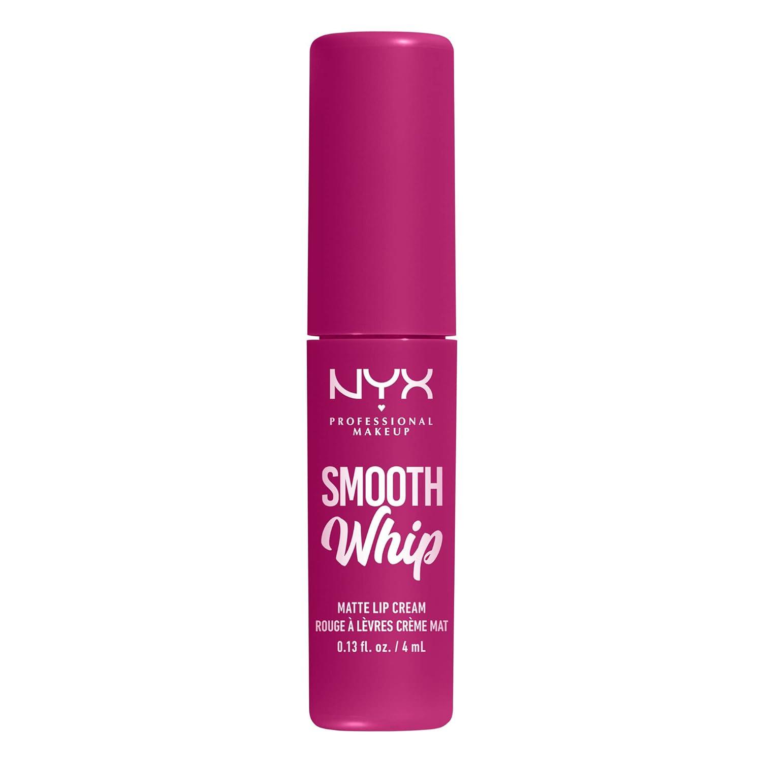  NYX PROFESSIONAL MAKEUP Smooth Whip Matte Lip Cream, Long  Lasting, Moisturizing, Vegan Liquid Lipstick - Memory Foam (Cool Caramel) :  Beauty & Personal Care