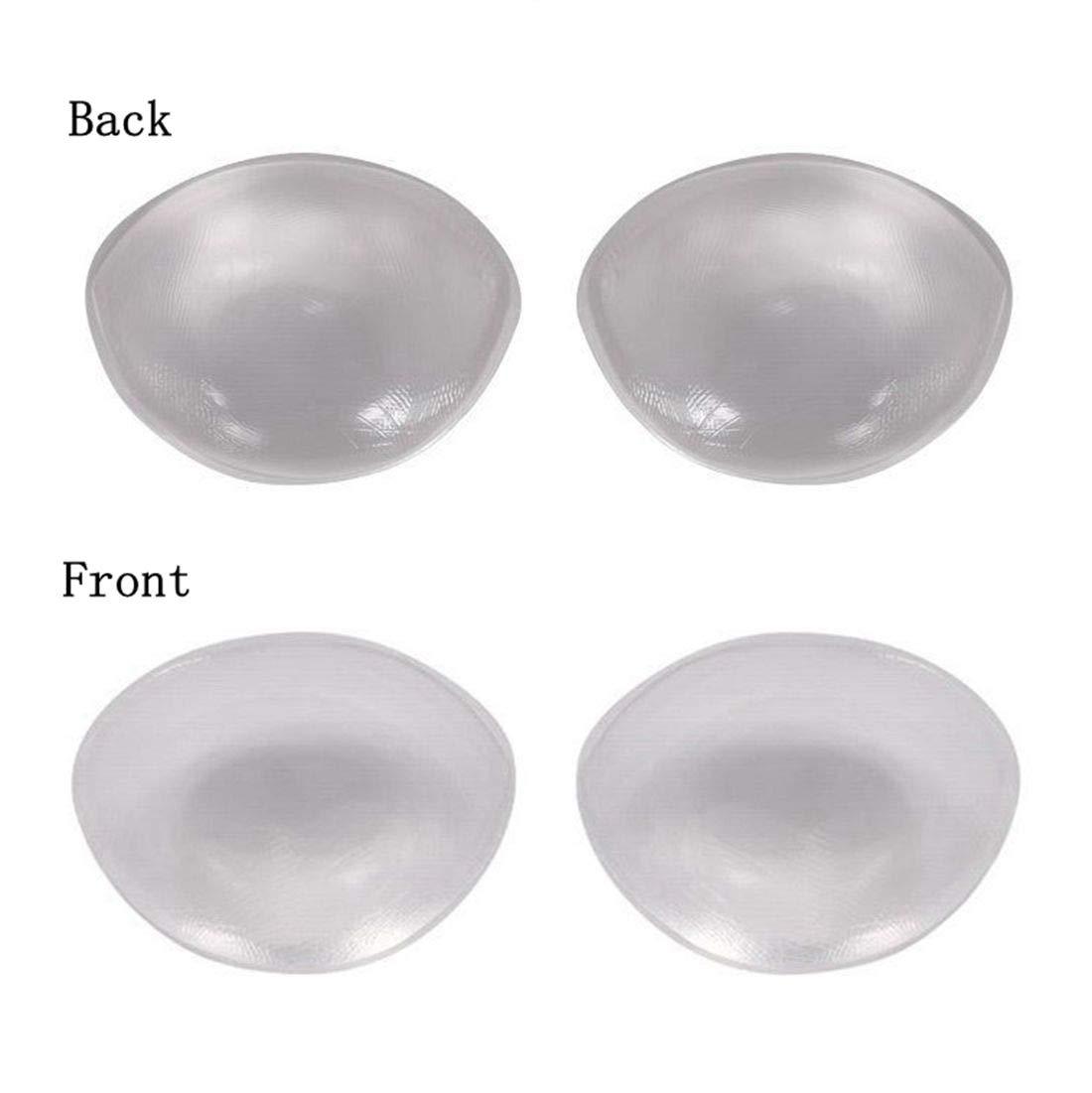 Silicone Breast Gel Pads, Clear Waterproof Breast Enhancers Inserts  Reusable Bra Pads Inserts Push up 1.5 Cup Sizes for Women Bust Firming,  Swimsuit and Bikini - 127g Per Pair : : Clothing