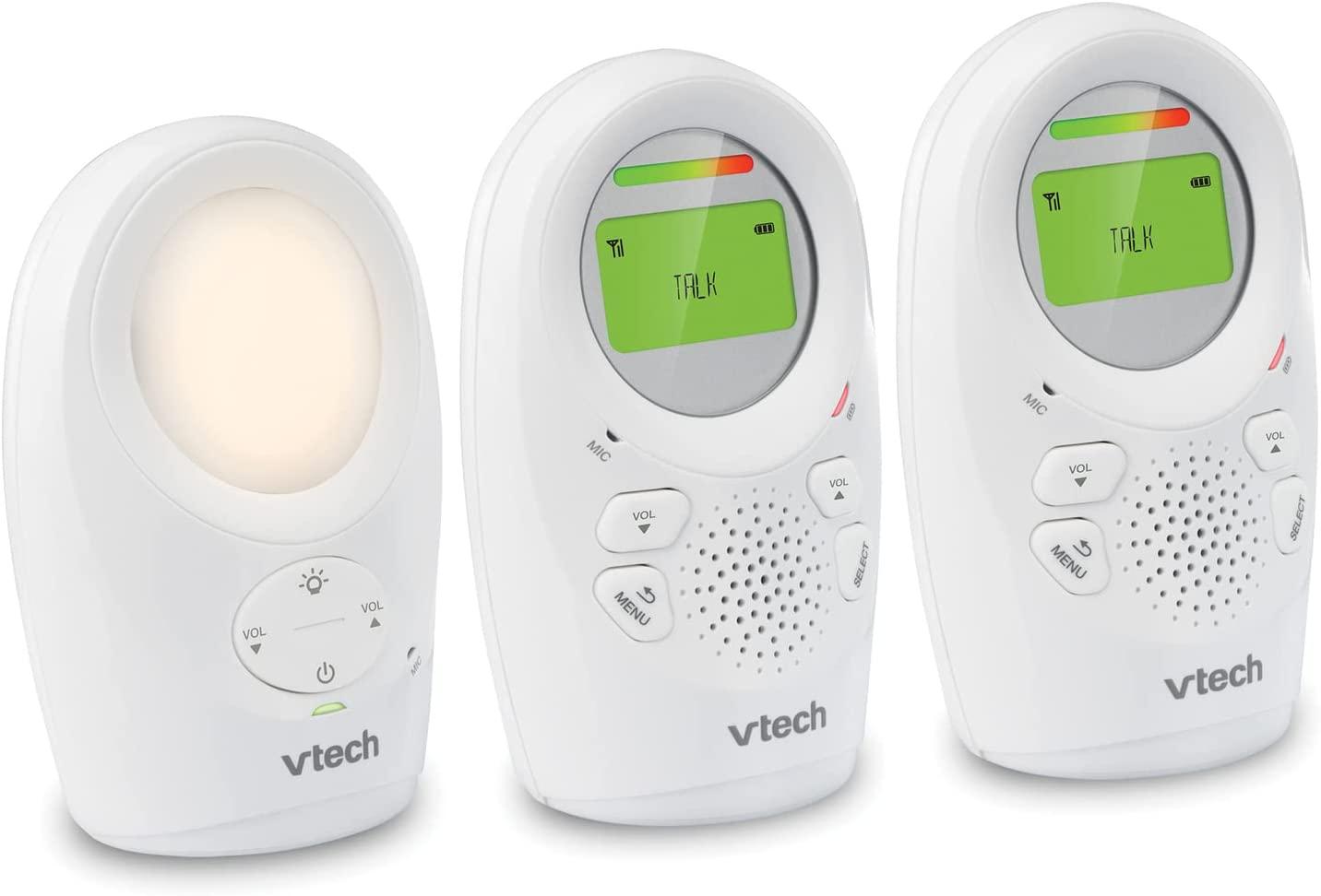 VTech Safe and Sound Digital Audio Baby Monitor with 2 Parent-Unit