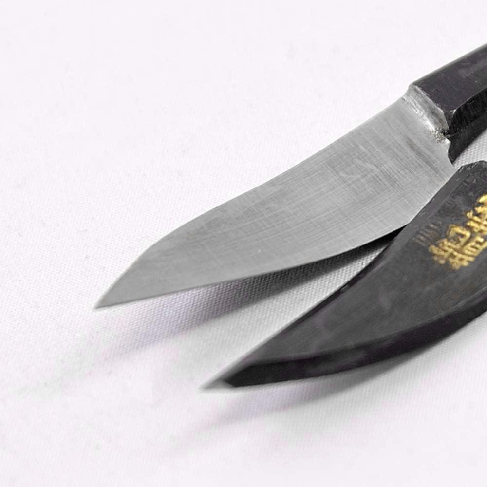 KAKURI Thread Snips Curved Blade Japanese Nigiri Thread Scissors