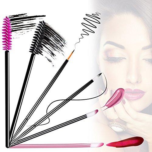 Disposable Mascara Wands Makeup Applicators Mascara Brushes Lipstick Applicators Eyeliner