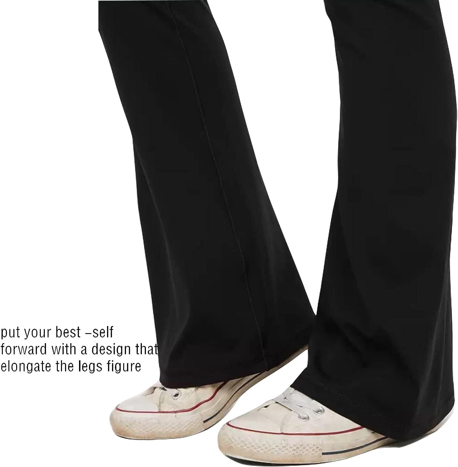 Flair Yoga Pants for Women Bell Bottom Dress Pants Womens Bootleg