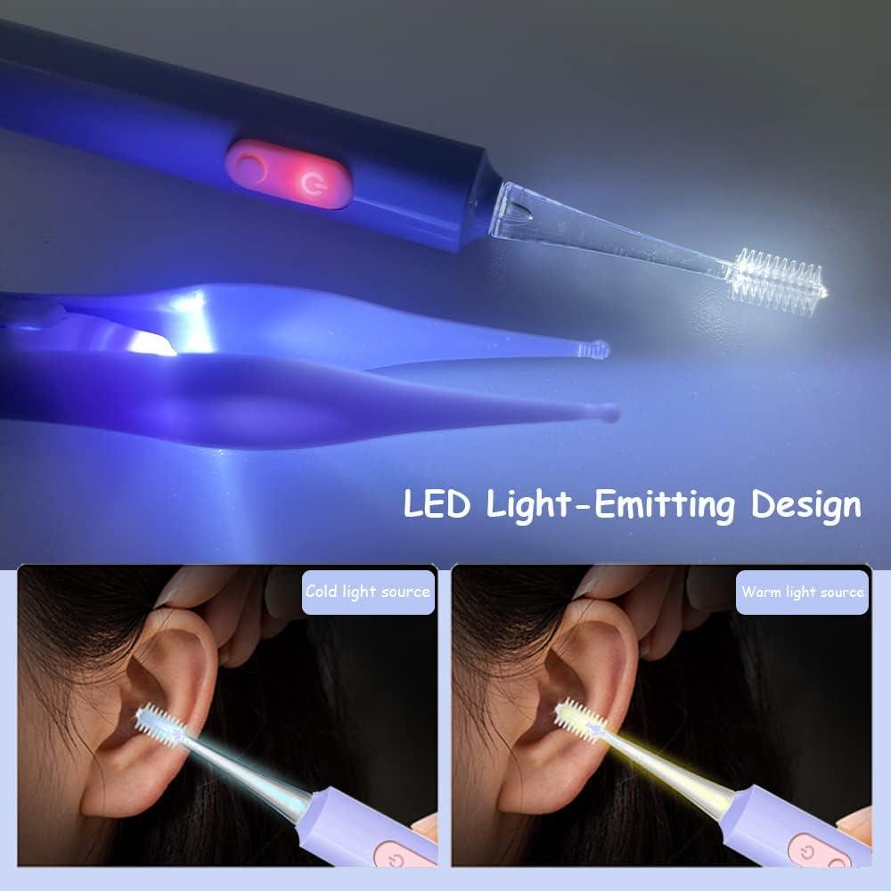 BE-TOOL Baby Nose Cleaning Tweezers with White LED Light for