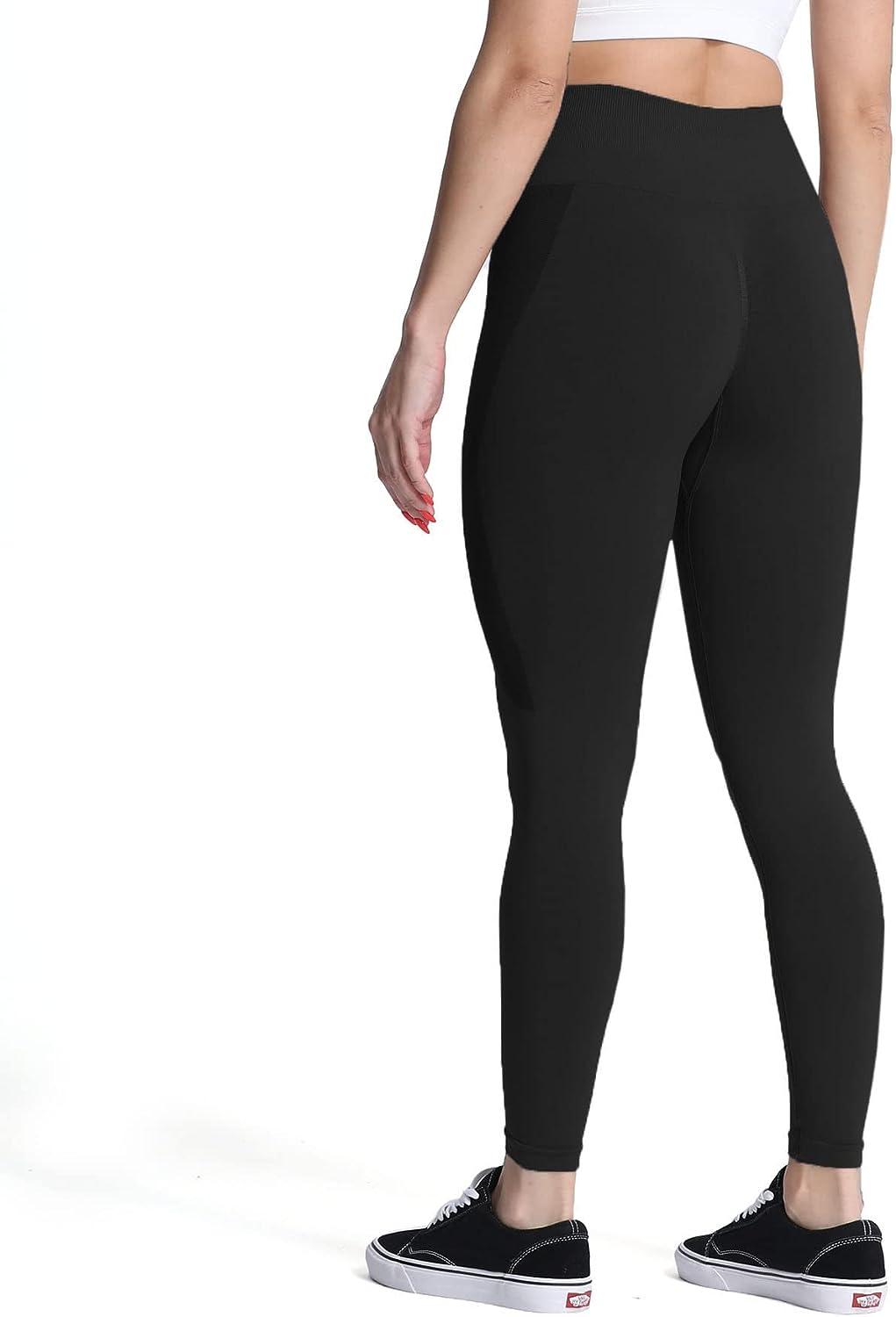 Aoxjox High Waisted Workout Leggings for Women Tummy Control Buttery Soft  Yog