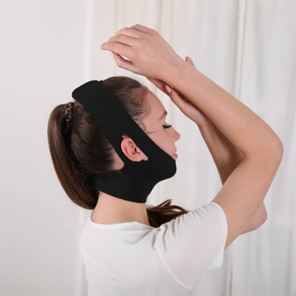 Elastic Face Slimming Bandage V Line Face Shaper Women Chin Cheek Lift Up  Belt Facial Massager Strap Skin Care Beauty Tools