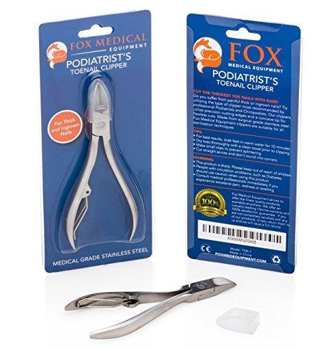 Medical-Grade Toenail Clippers – Podiatrist's Nippers for Thick and Ingrown  Nail