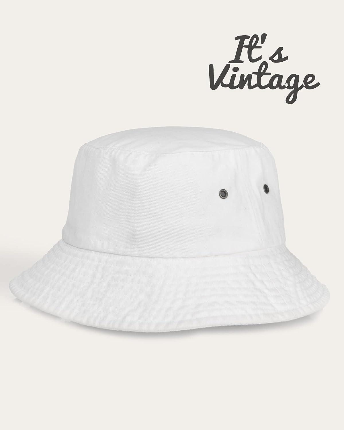 Camptrace Bucket Hats for Women Men Washed Cotton Bucket Hat