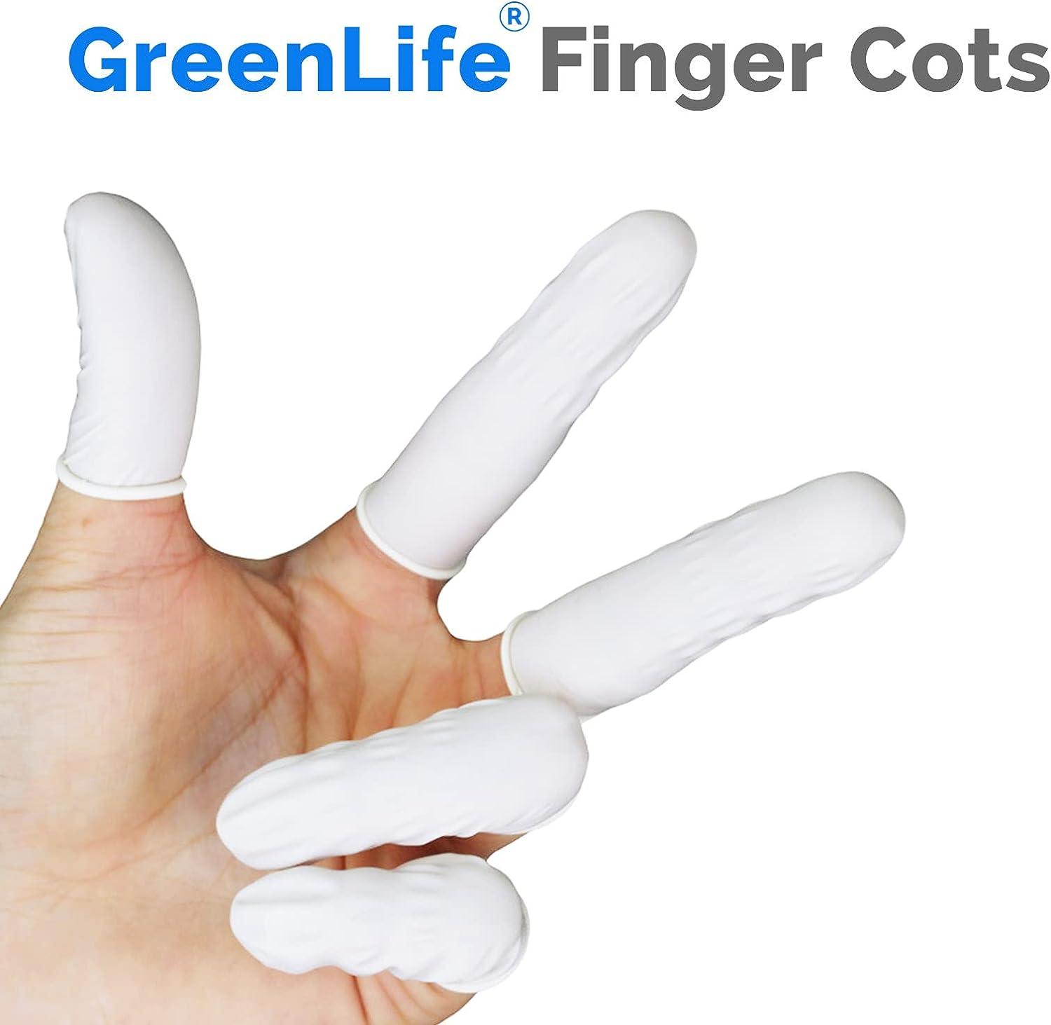 Legacy Pro Finger Cots (100-Pack, Latex)