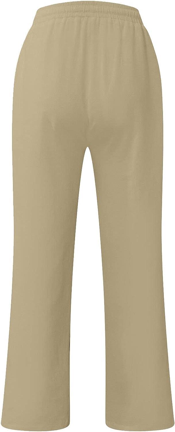 Mens Linen Drop Low Crotch Harem Pants Tapered Loose Baggy Trousers Joggers
