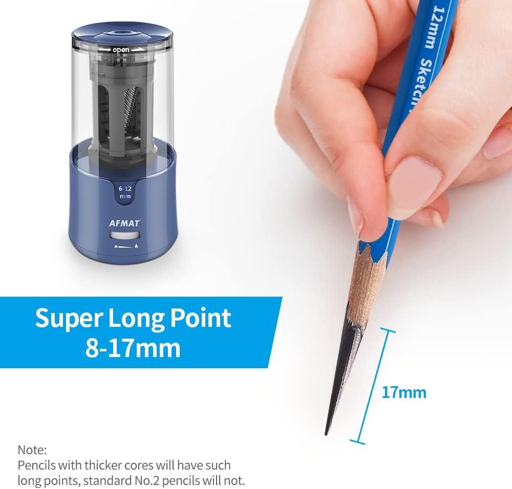 Pen + Gear Battery-Operated Pencil Sharpener, Blue