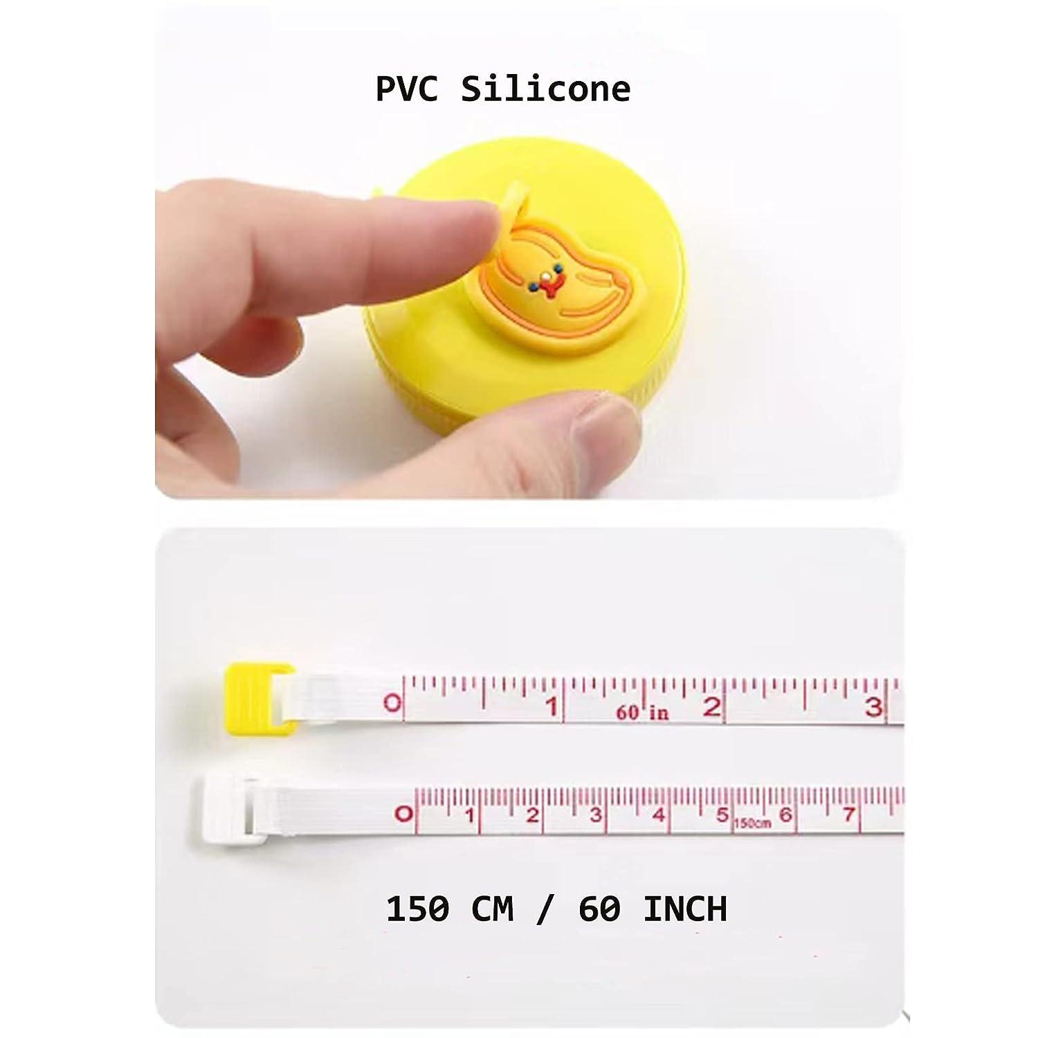 Agirlvct 10 PCS Tape Measure Retractable, Mini Measuring Tape,60-Inch Soft  Body Tailor Sewing Measuring Ruler,Cute Craft Cloth Measure Ruler for Kids  Knitting School Kindergarten Teacher Style 1