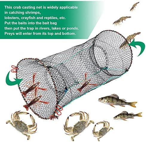 Fishing Nets Outdoor Crab Trap Portable Shrimp Fish Trap Lobster