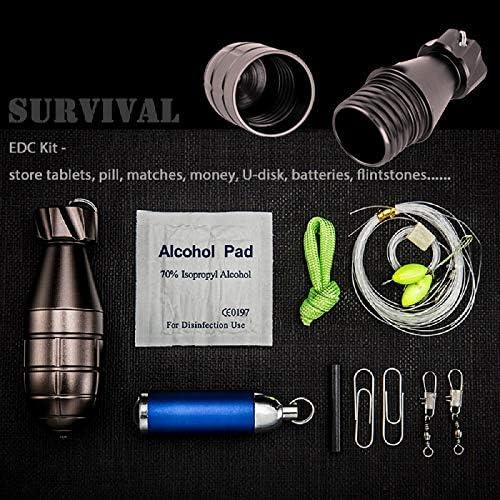 Durable Waterproof Canister For Outdoor Camping And Edc Tools
