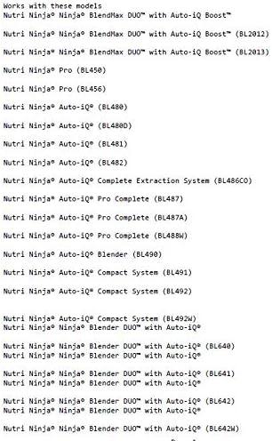 Nutri Ninja Auto-iQ Compact System (BL492W)