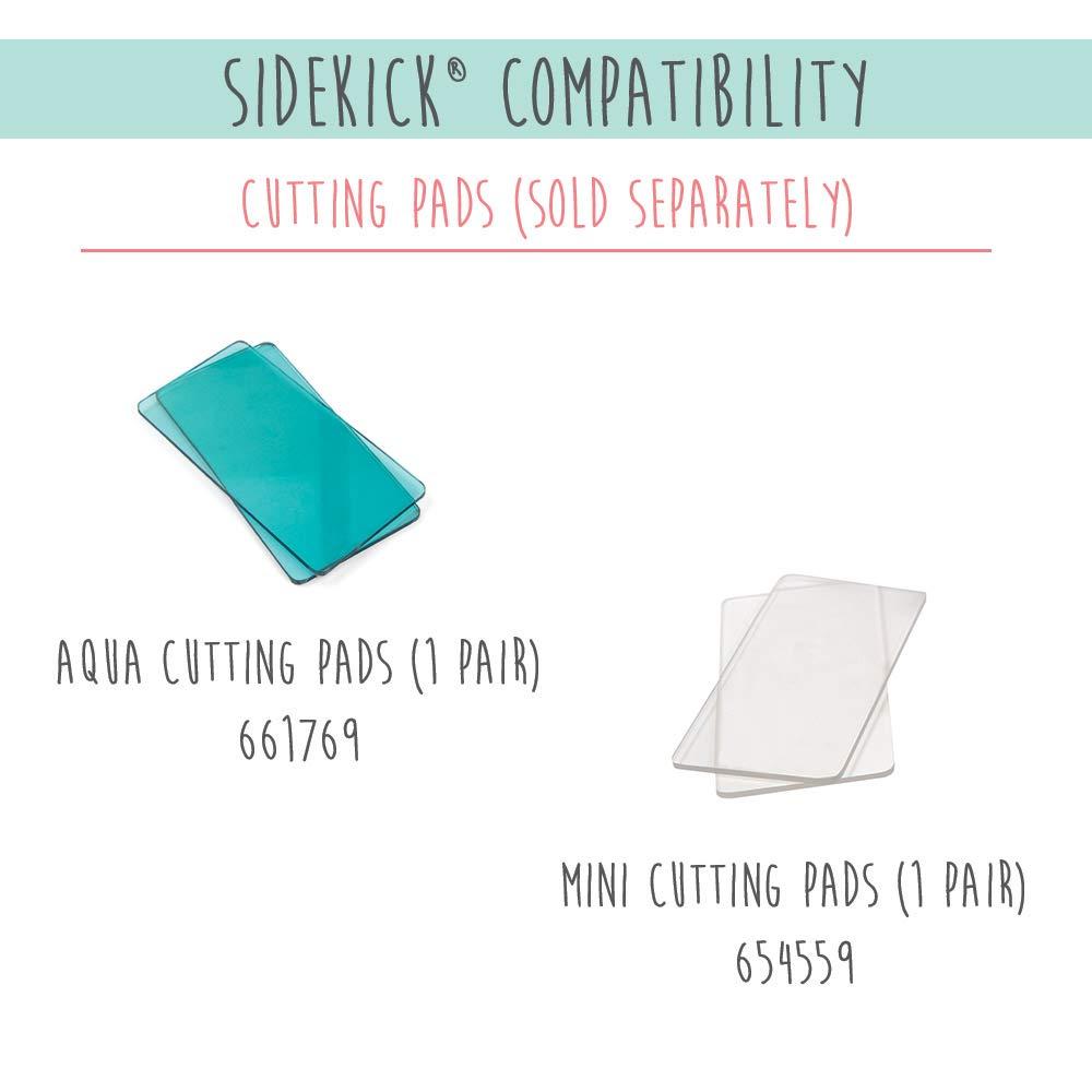 Sizzix Sidekick Starter Kit 661770 Portable Manual Die Cutting & Embossing  Machine for Arts & Crafts, Scrapbooking & Cardmaking, 6.35 cm Opening  Sidekick Starter Kit Embossing Machine