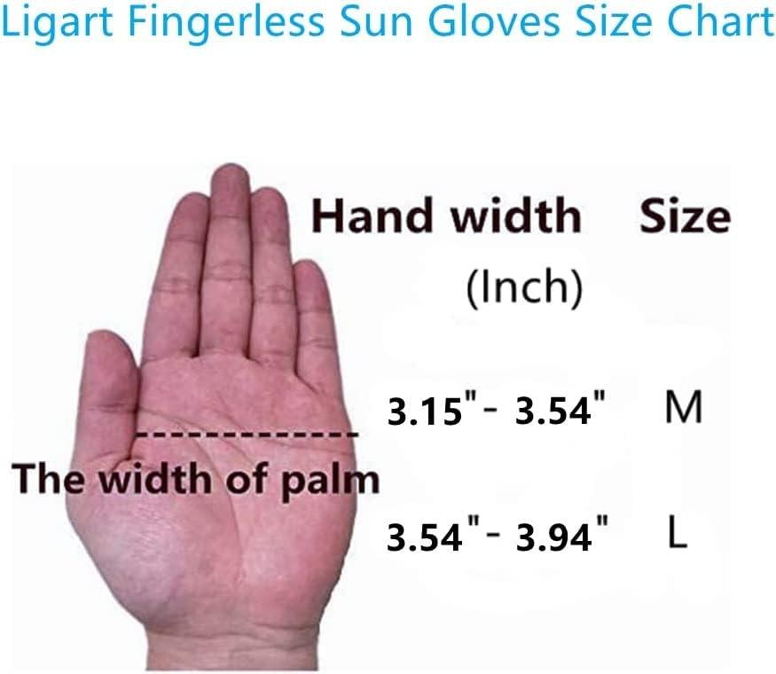 Upf 50+ Fingerless Sun Gloves For Uv Protection Hand Cover For