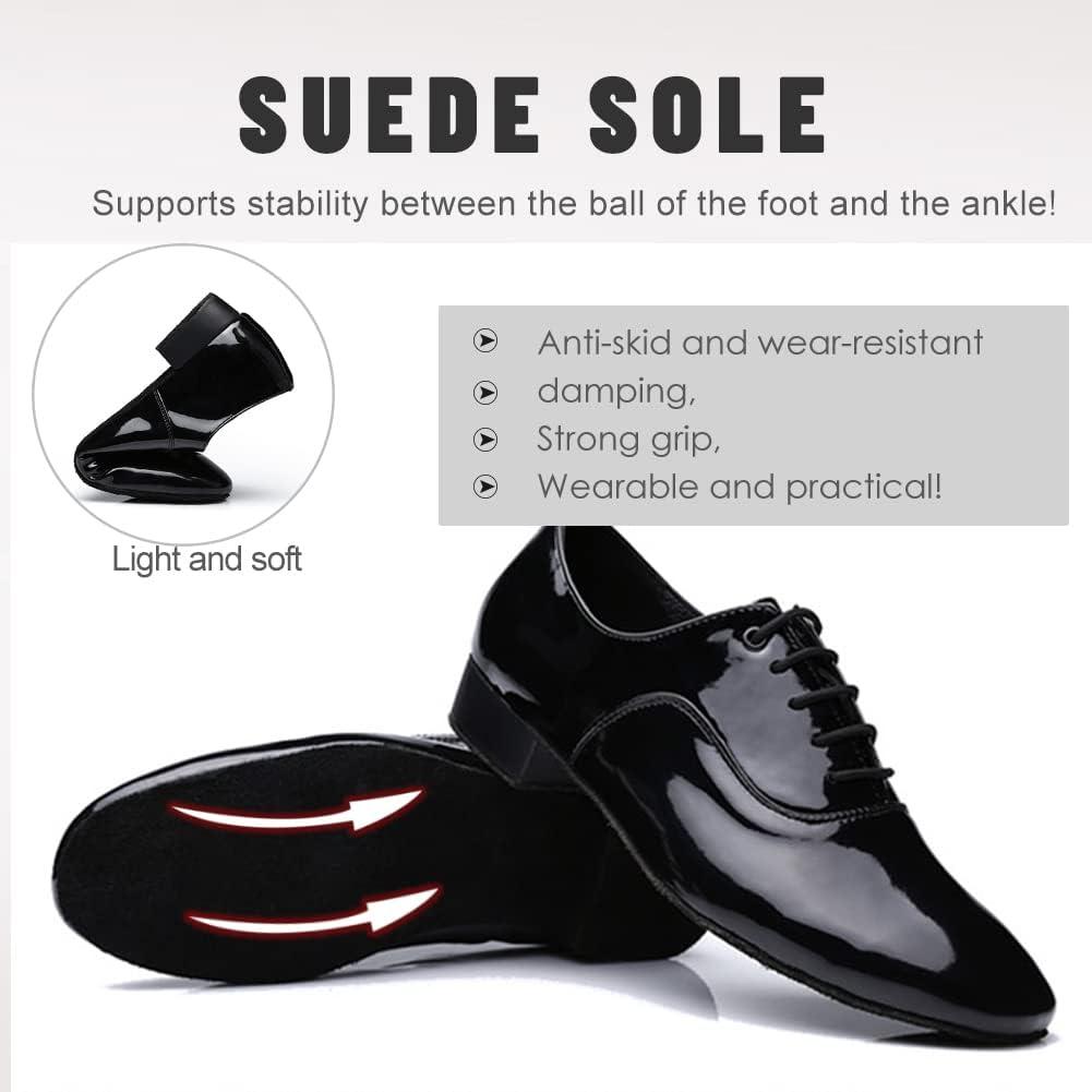 Men's Shoe for Ballroom Dance with Laces