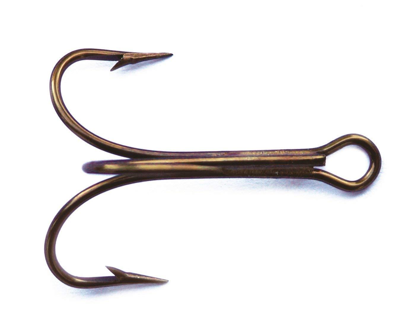 Mustad 3551 Classic Treble Standard Strength Fishing Hooks, Tackle for Fishing  Equipment